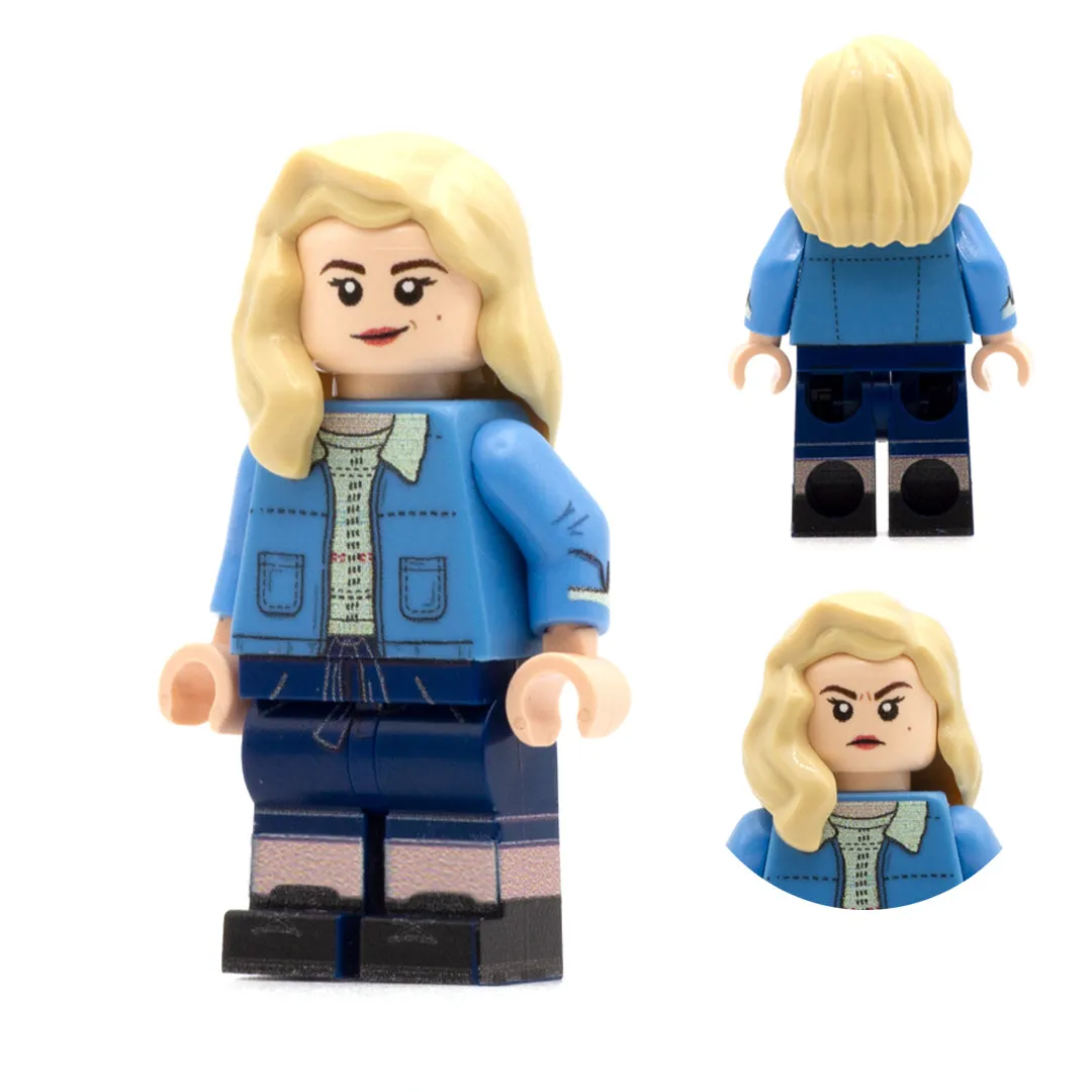 15th Time Lord and Ruby (Alternative Outfits) - Custom Design Minifigure Set