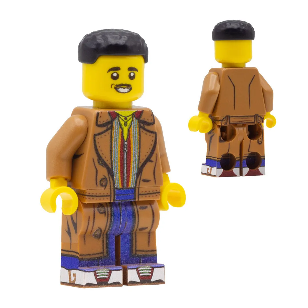 15th Time Lord and Ruby - Custom Design Minifigure Set