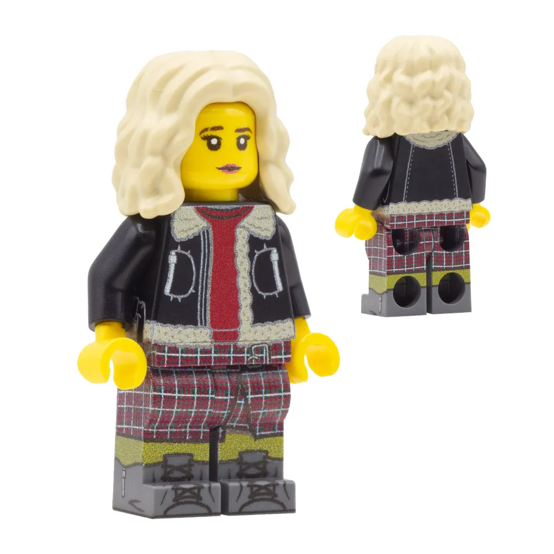 15th Time Lord and Ruby - Custom Design Minifigure Set