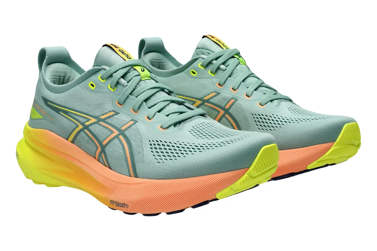 Asics Gel-Kayano 31 Paris D Light Celadon/Safety Yellow Mens