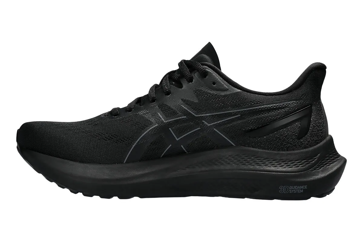 Asics GT-2000 12 D Black/Black Womens