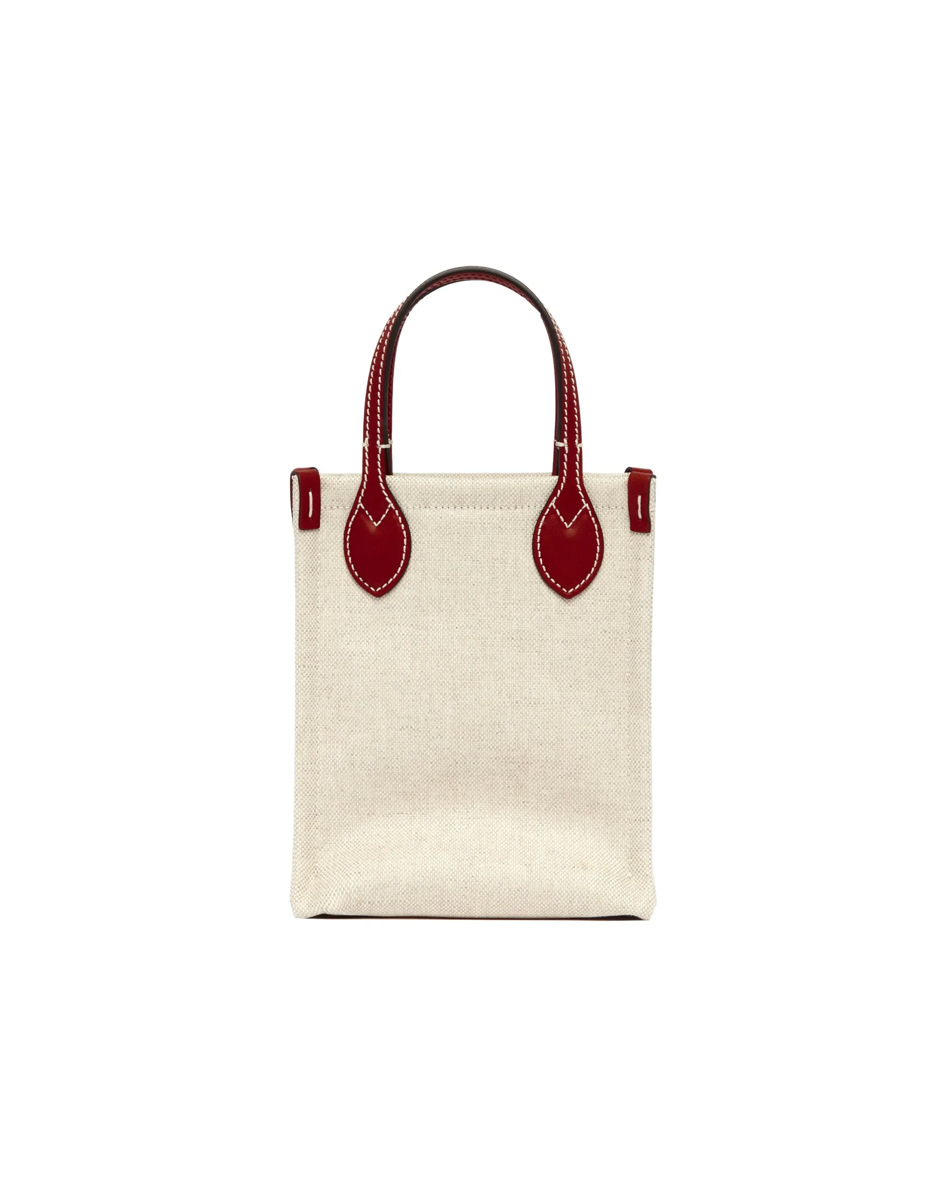 Beige Logoed Bag