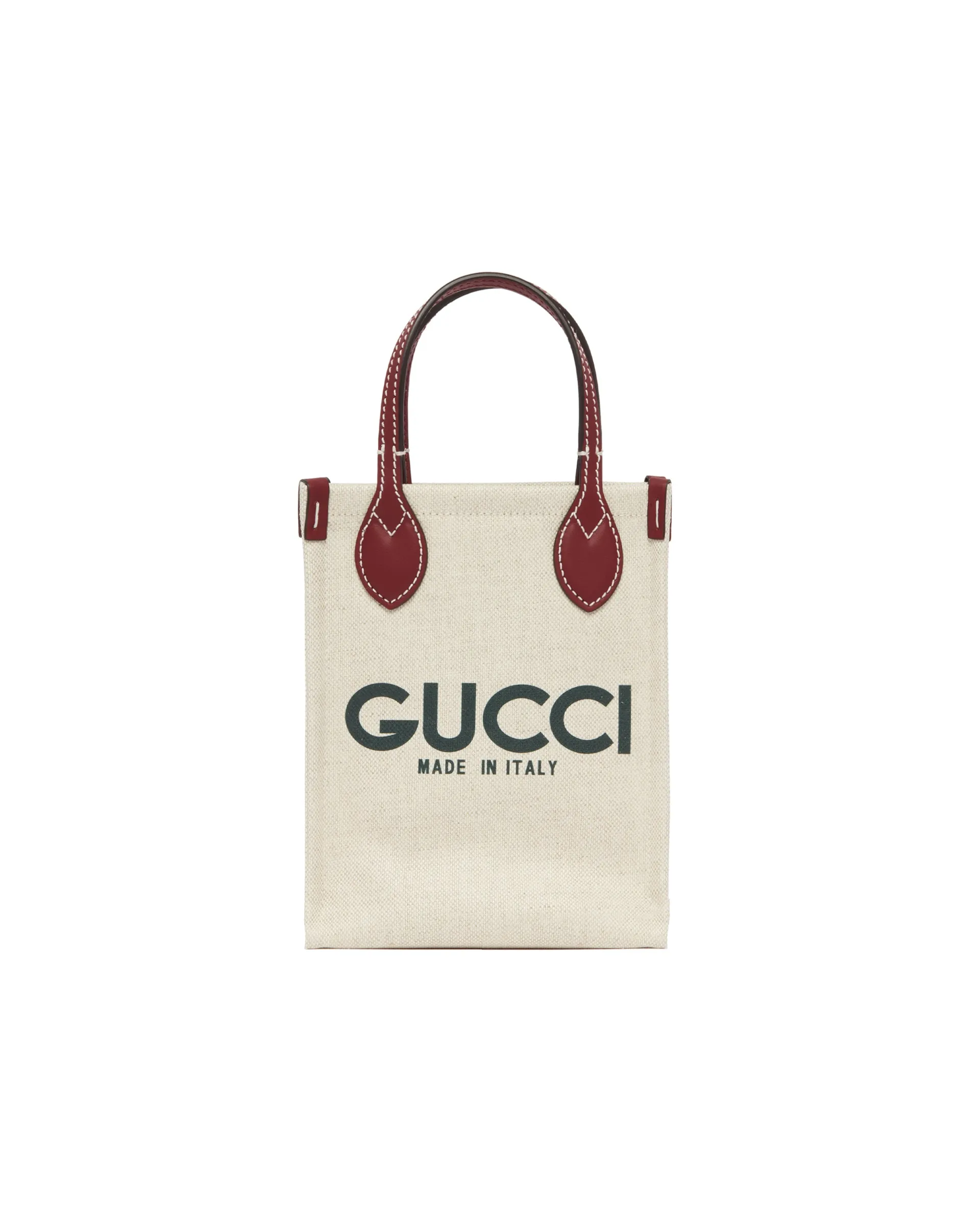 Beige Logoed Bag