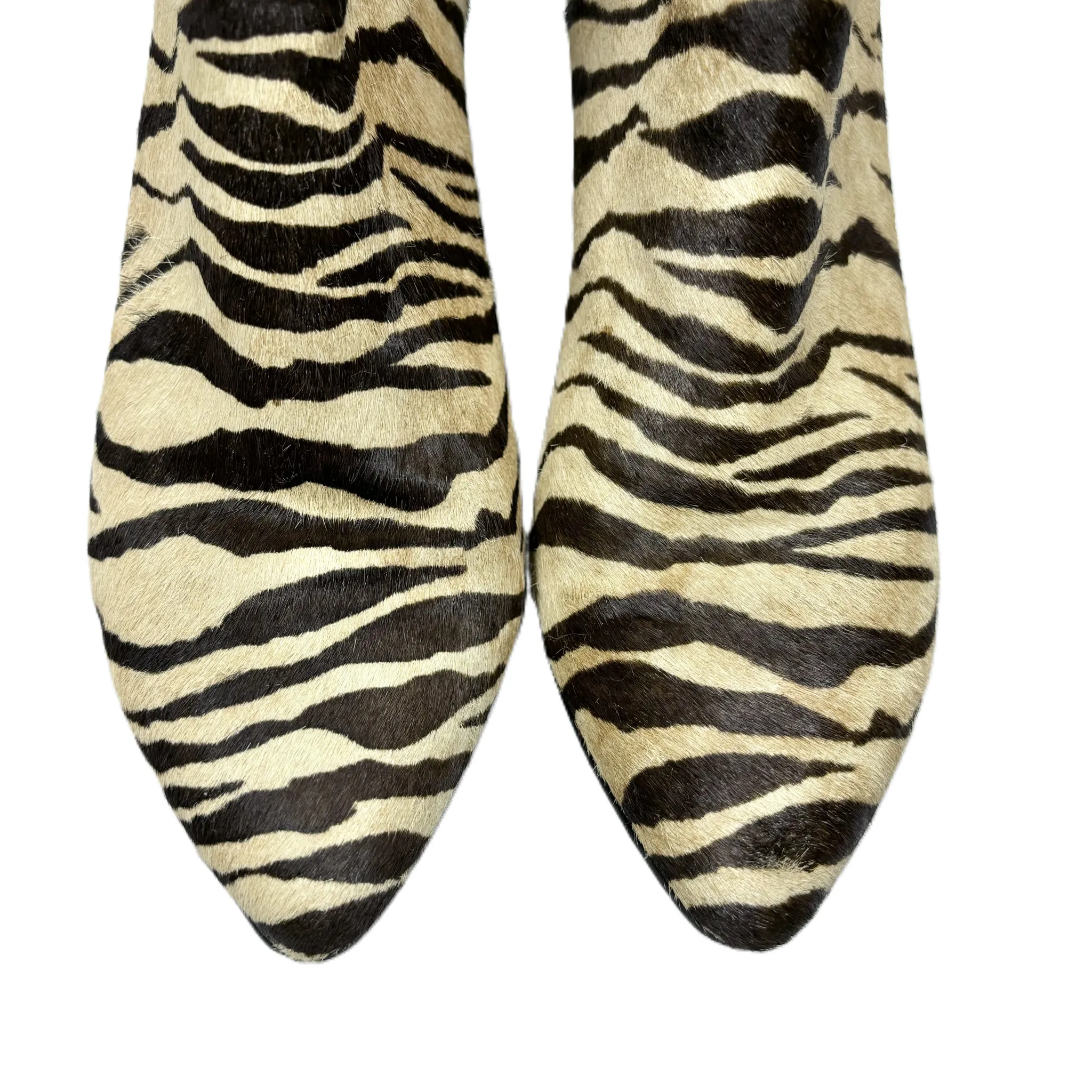 Boots Ankle Heels By Dolce Vita In Animal Print, Size: 8