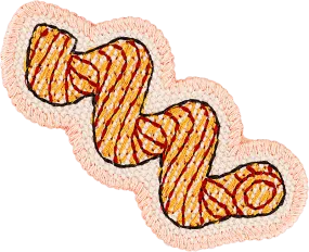 Cavatappi Pasta Patch