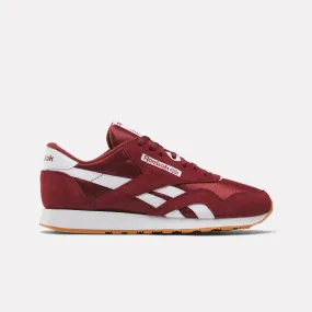 Classic Nylon Shoes Rich Maroon/Rich Maroon/White