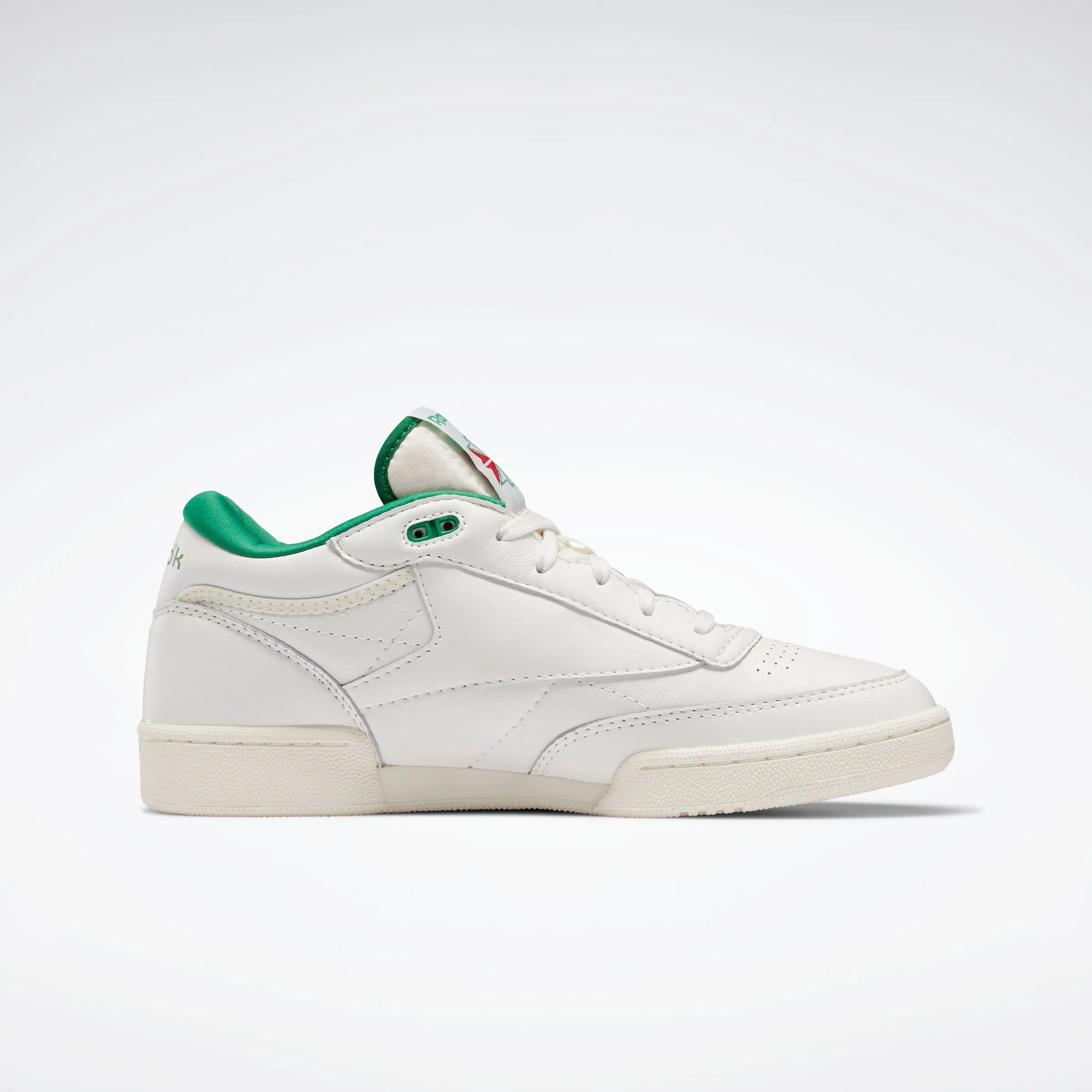 Club C Mid Ii Vintage Shoes Chalk/Glen Green/White