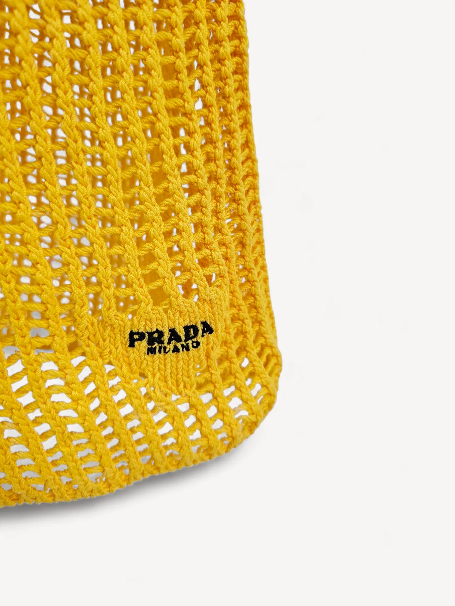 Conjunto Prada Croche Amarelo