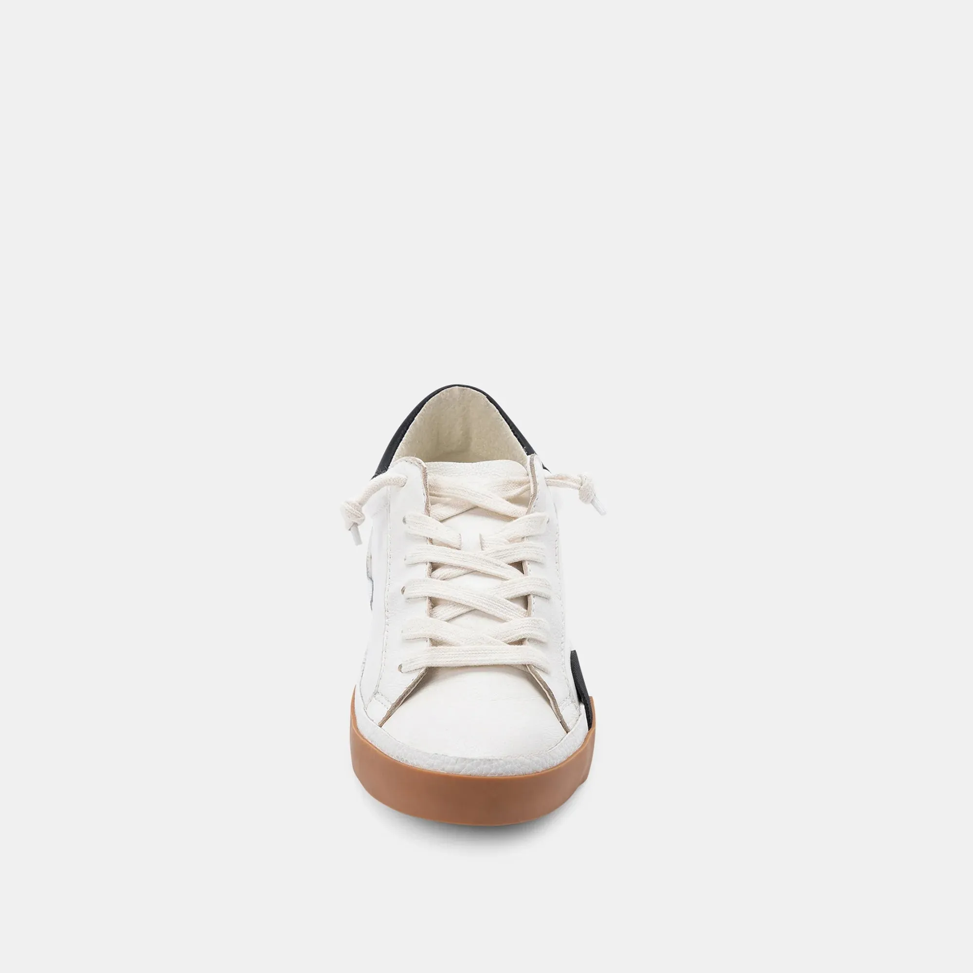 Dolce Vita Zina White Black Sneakers