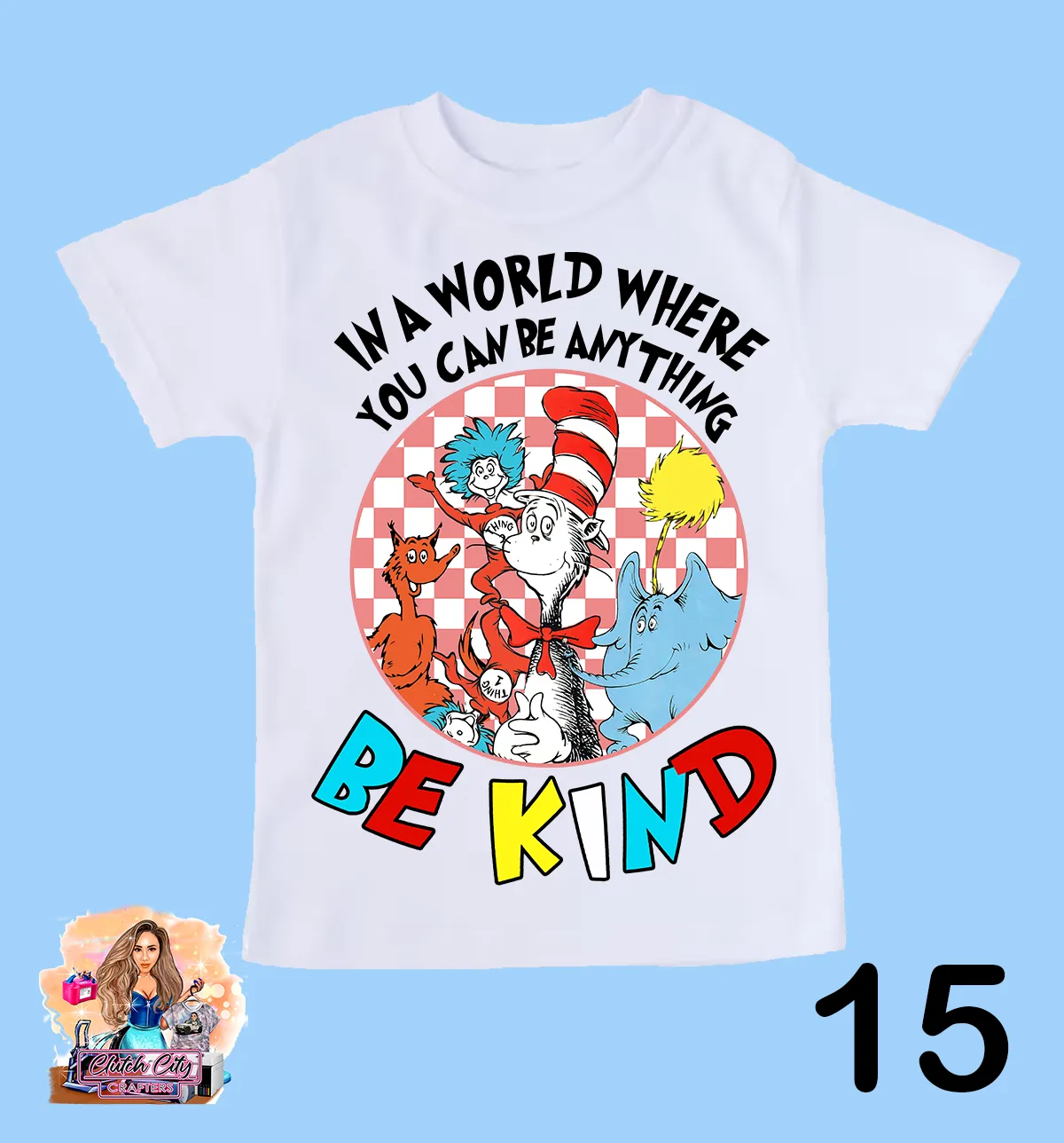 Dr. Seuss Day White Tee