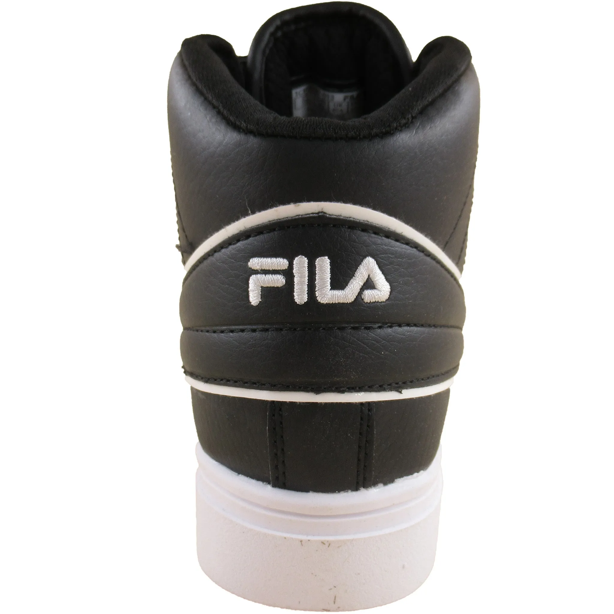 Fila Men's Vulc 13 MP Double Layer Flag Black White Casual Shoes