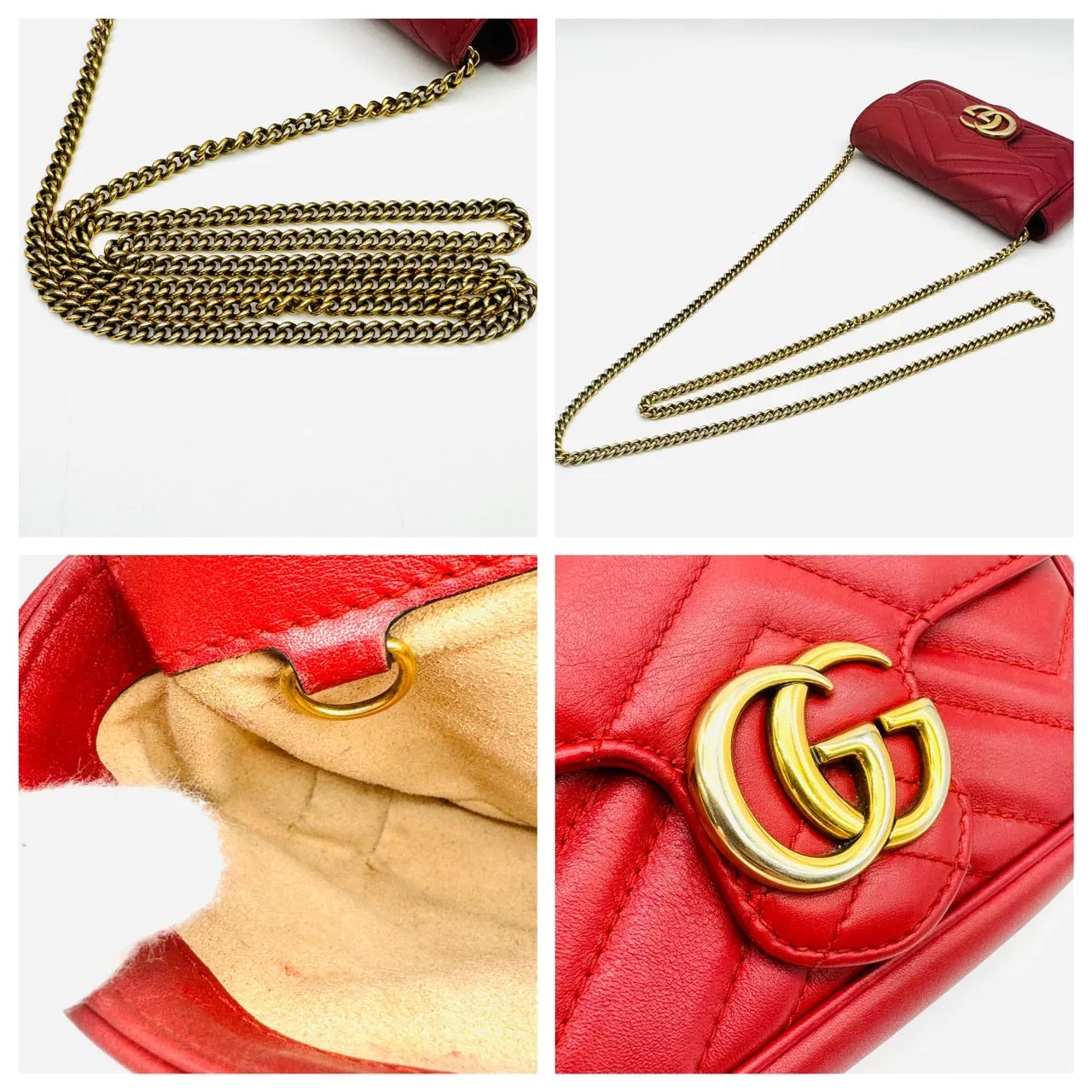 Gucci Marmont Chain Shoulder Bag