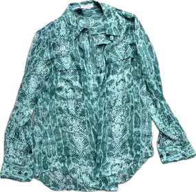 HOUSE: Dr Cuddy EQUIPMENT Silk Shirt (S)