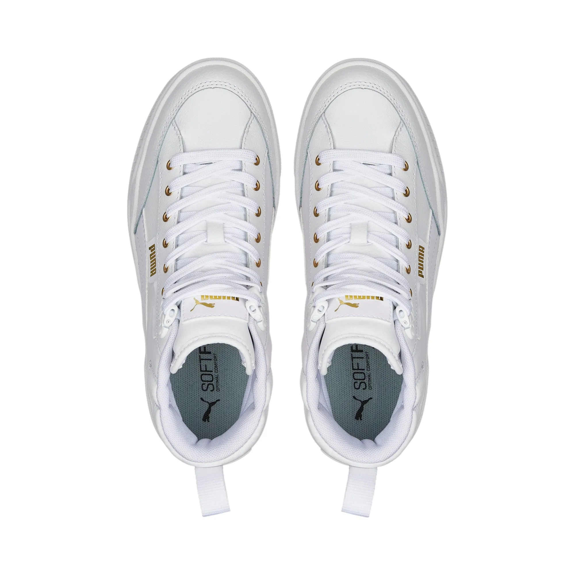 Karmen Mid Puma White-Puma White