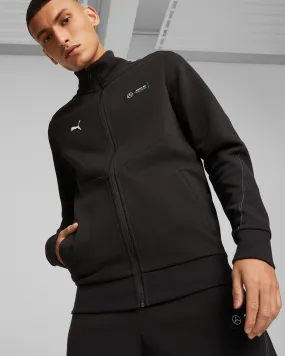 Mens Puma Slim Sweat Jacket Black