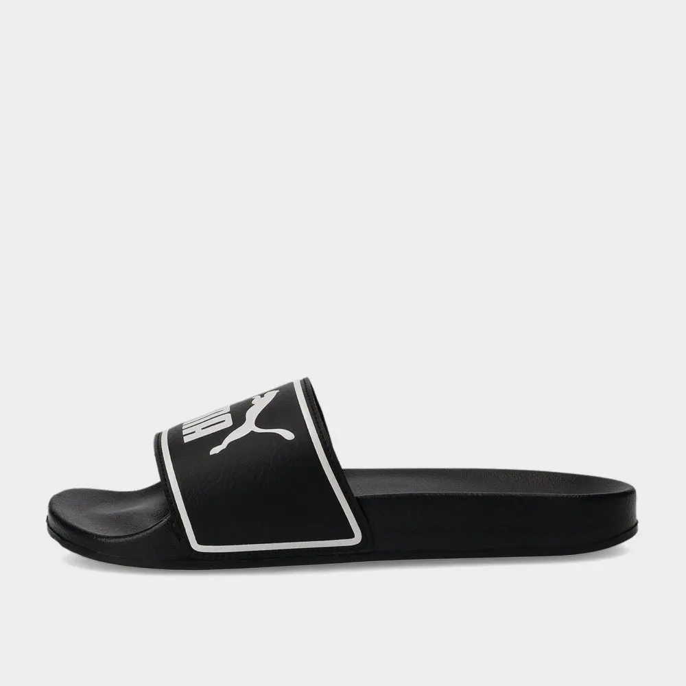 Puma Mens Poolcat Slide Black/White _ 180915 _ Black