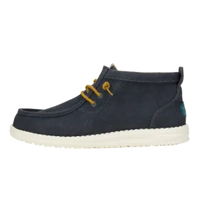 Wally Mid Waxed Canvas - Navy