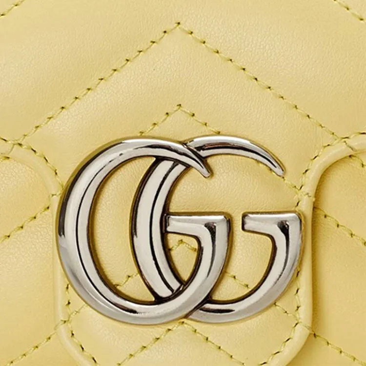 (WMNS) GUCCI Marmont Mini-Sized Single-Shoulder Bag Yellow 476433-DTDCP-7412