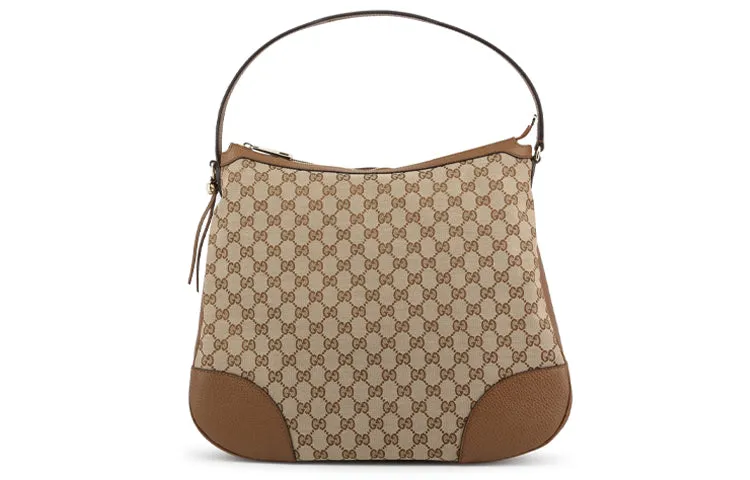 (WMNS) GUCCI Monogram Canvas SingleShoulderHandholdBag Ebony 449244-KY9LG-8610