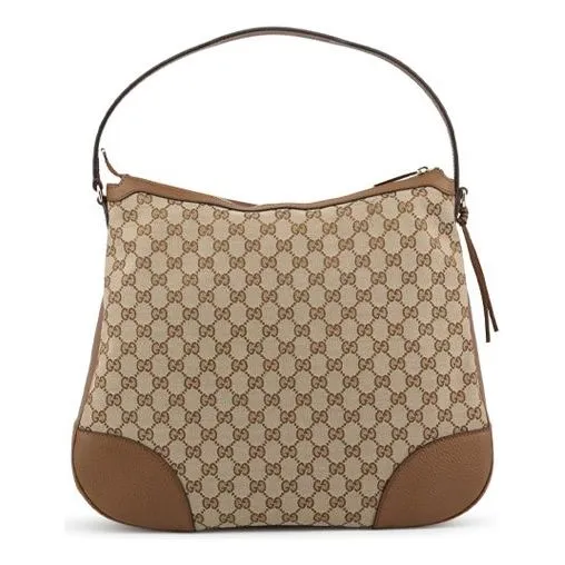 (WMNS) GUCCI Monogram Canvas SingleShoulderHandholdBag Ebony 449244-KY9LG-8610